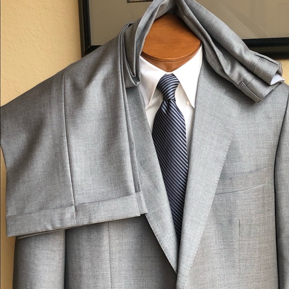 Ermenegildo Zegna Other - Ermenegildo Zegna 2 Pc Gray Custom Made Suit 44R